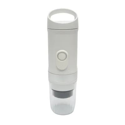 Macchina da caffè portatile 12V/100W, batteria al litio 9600 mAh, pressione 20 bar, serbatoio d'acqua 60-80 ml, tazza 300 ml, compatibile con capsule Nespresso, Dolce Gusto e caffè macinato