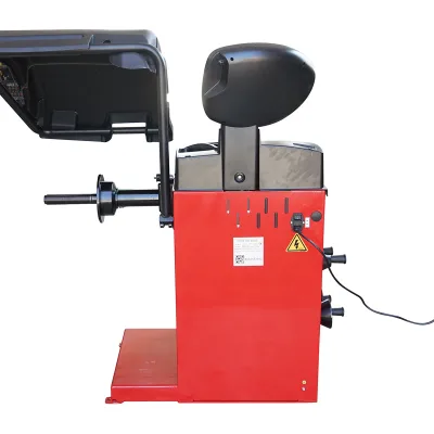 Macchina equilibratrice per ruote da 10 a 24 pollici, con programmi multipli, display digitale e 4 coni di centraggio - immagine 5