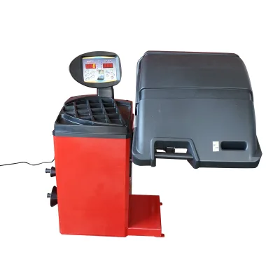 Macchina equilibratrice per ruote da 10 a 24 pollici, con programmi multipli, display digitale e 4 coni di centraggio - immagine 3