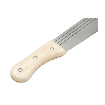 Machete con lama in acciaio 650mm con manico in legno - immagine 4