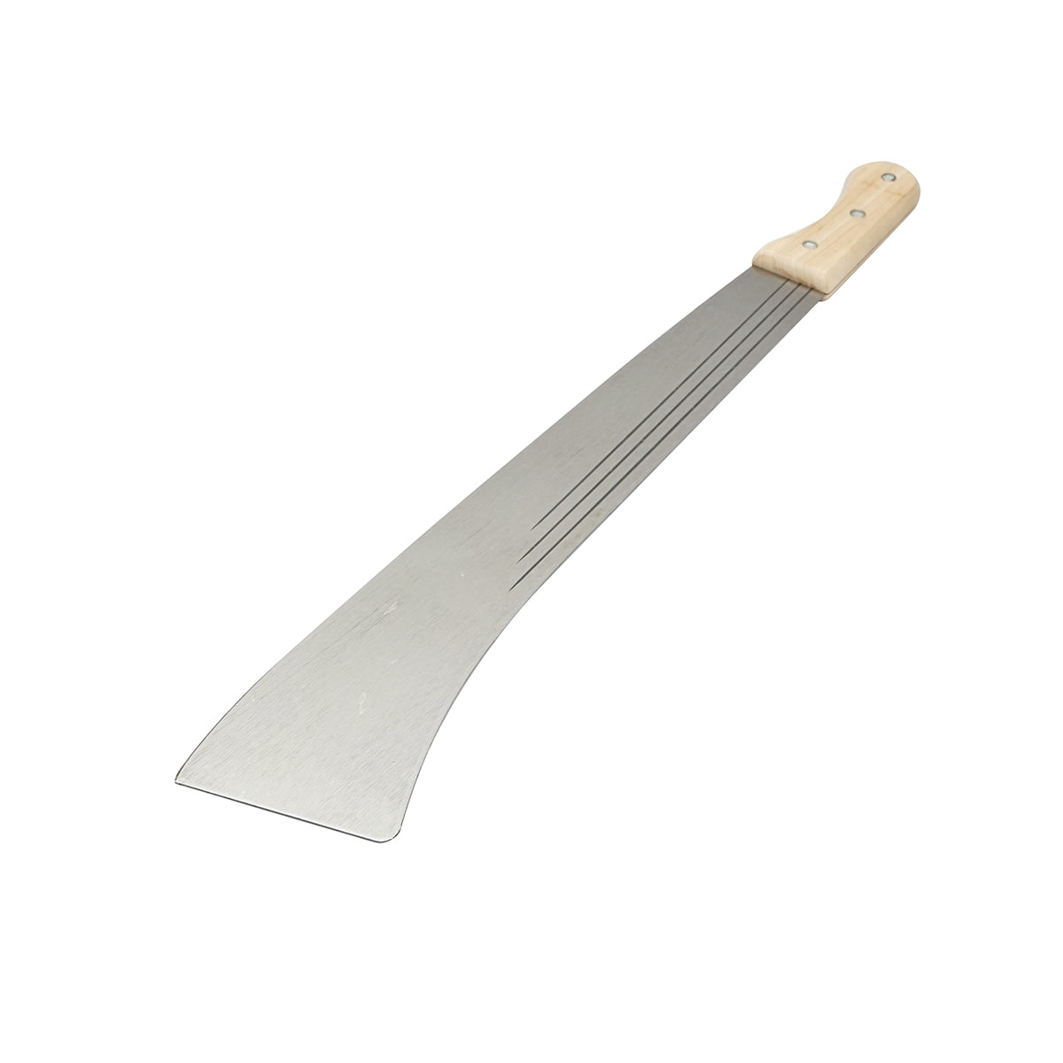 Machete con lama in acciaio 650mm con manico in legno - immagine 3