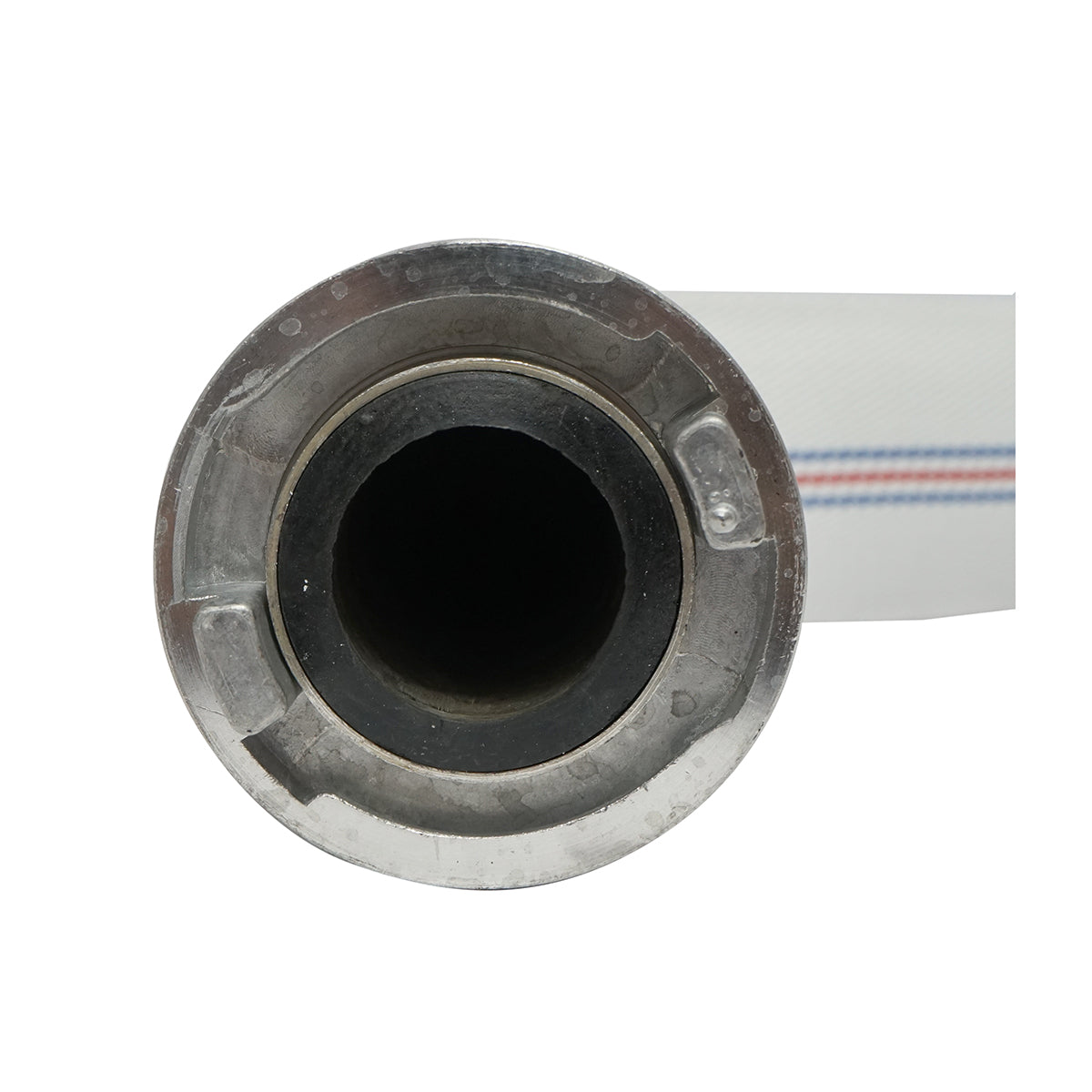 Manichetta Antincendio/Irrigazione in PVC 2 pollici, lunghezza 20m, con raccordi in alluminio, pressione massima 15 bar, rinforzato - immagine 3