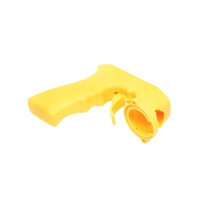 Manico giallo per pistola spray per tubi di vernice - immagine 3