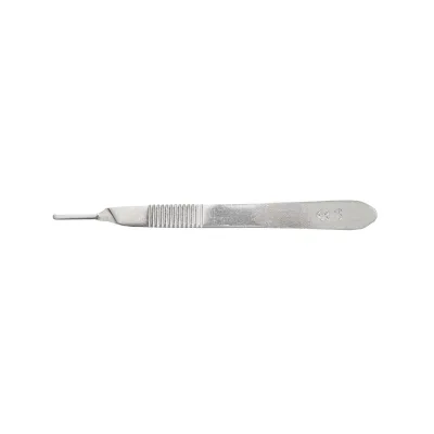 Manico Per Bisturi No 3 In Acciaio Inox Bisturi Maniglia n° 3 per lame di bisturi nr. 10-17