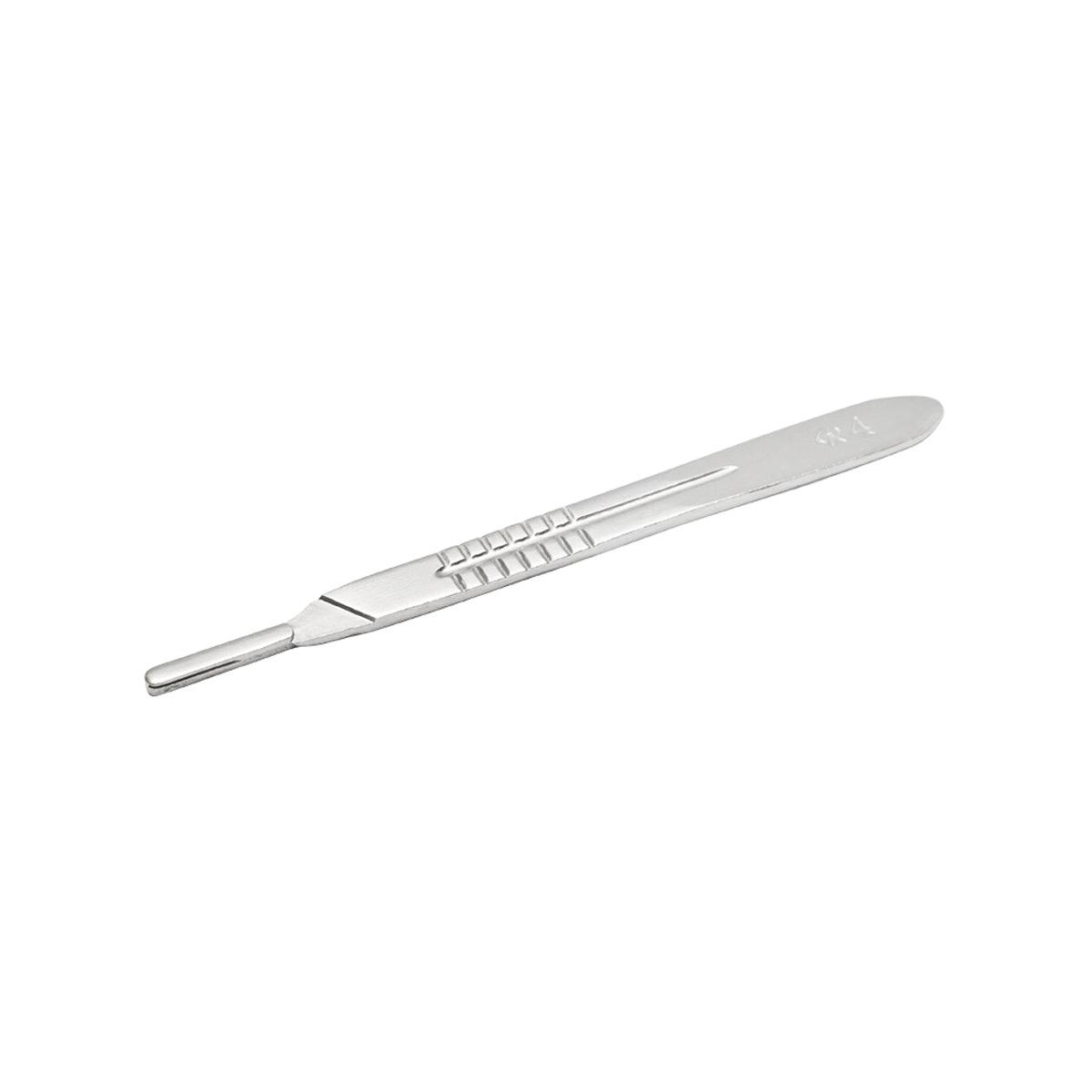 Manico Per Bisturi No 3 In Acciaio Inox Bisturi Maniglia n° 3 per lame di bisturi nr. 18-24 - immagine 2