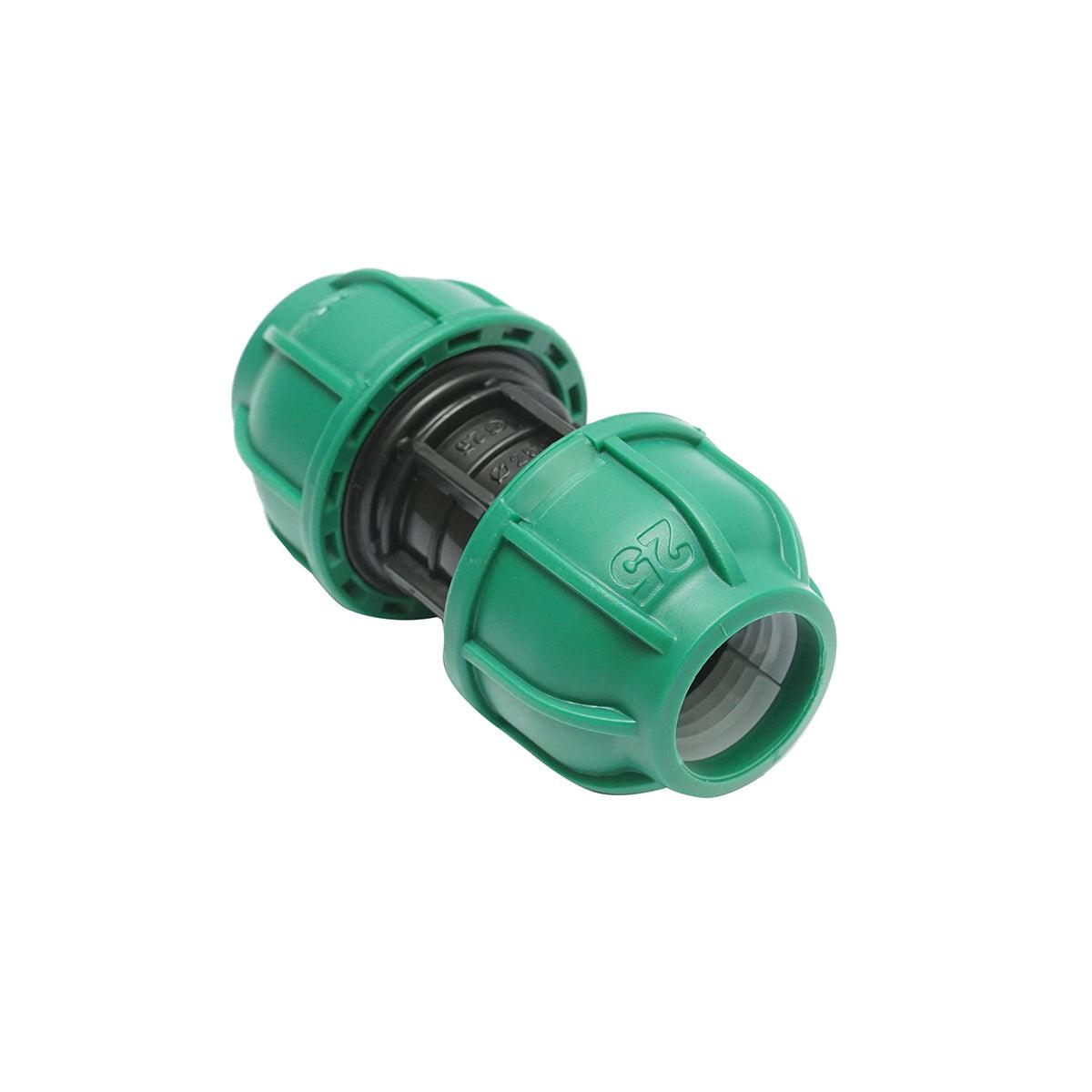 Manicotto Raccordo Compressione 25mm X 25mm Raccordo Tubi per sistemi irrigazione - immagine 2