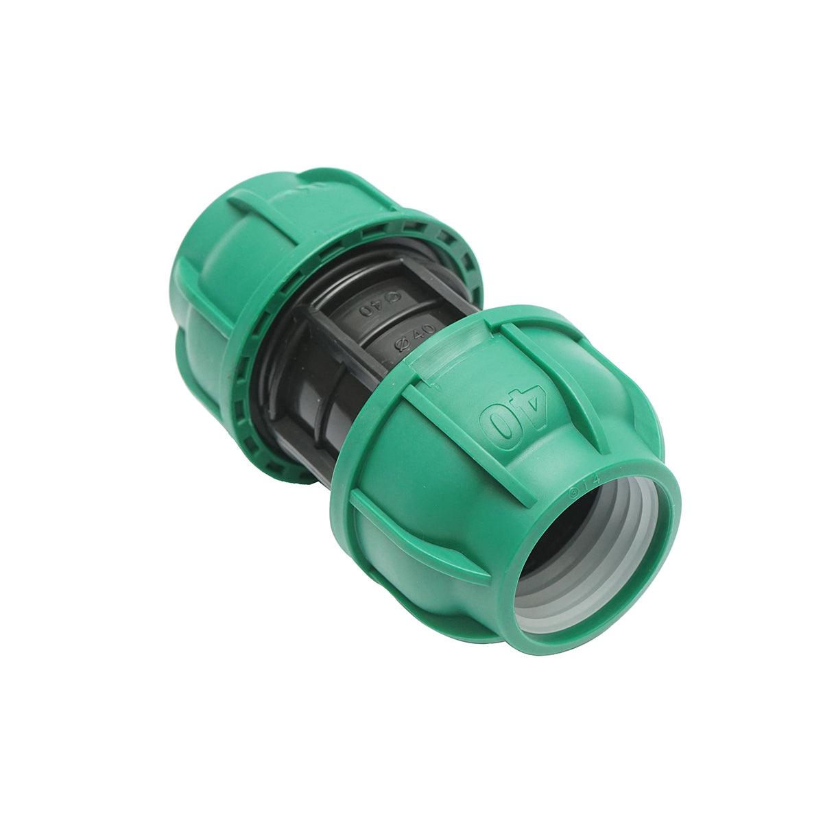 Manicotto Raccordo Compressione 40mm X 40mm Raccordo Tubi per sistemi irrigazione - immagine 2