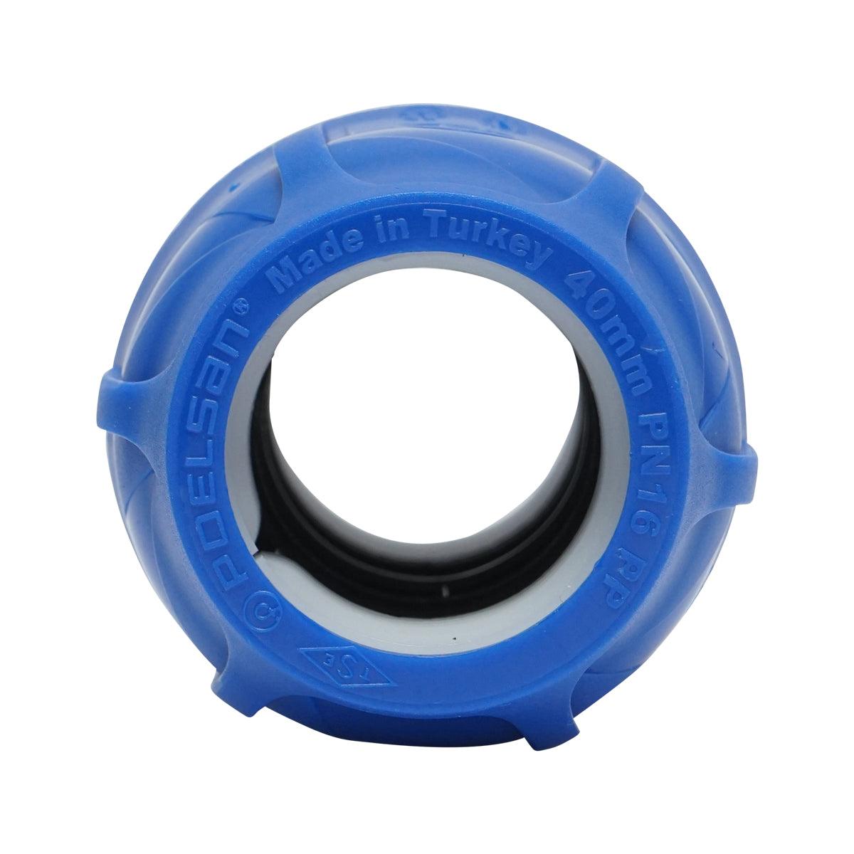 Manicotto Raccordo Compressione PN16, 40 X 40mm max 16bar Raccordo Tubi per sistemi irrigazione - immagine 4