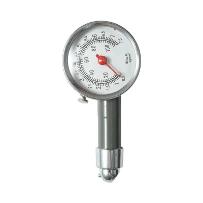 Manometro analogico per pneumatici con pulsante di rilascio della pressione 0-7,5 bar Breckner Germany - immagine 4