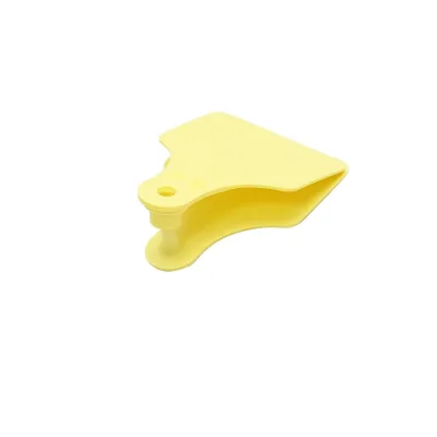 Marchi Auricolari Per Bovini Set Marchi Auricolari In Plastica Per Bestiame gialle 60x77mm per mucche - immagine 2