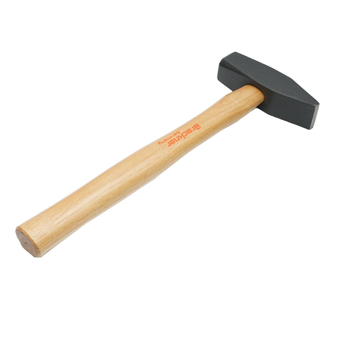 Martello 1000g. acciaio, Manico in Legno 360mm, Martello da fabbro/meccanico/falegname Breckner Germany - immagine 3