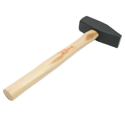 Martello 1500g. acciaio, Manico in Legno 390mm, Martello da fabbro/meccanico/falegname Breckner Germany - immagine 3