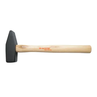Martello 1500g. acciaio, Manico in Legno 390mm, Martello da fabbro/meccanico/falegname Breckner Germany