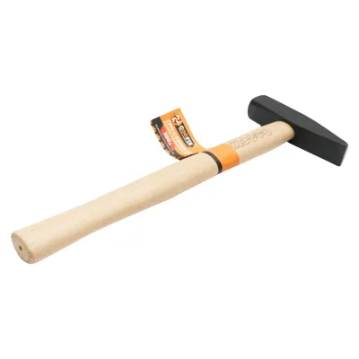 Martello 300g. acciaio, Manico in Legno, Martello da fabbro/meccanico/falegname Coofix - immagine 2