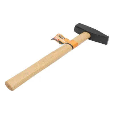 Martello 500g. acciaio, Manico in Legno, Martello da fabbro/meccanico/falegname Coofix - immagine 2