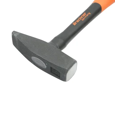Martello 800g. Manico 380mm in Fibra di Vetro antiscivolo, in acciaio, Breckner Germany - immagine 3