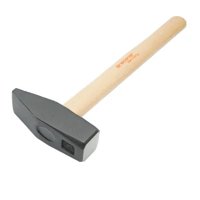 Martello da fabbro/meccanico/falegname, Martello 1500g. acciaio, Manico in Legno 380mm, Breckner Germany - immagine 2