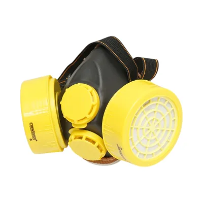 Maschera di protezione contro polvere e vapori con 2 filtri Crownman