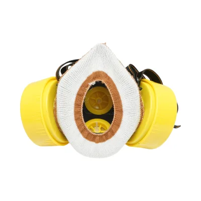 Maschera di protezione contro polvere e vapori con 2 filtri Crownman - immagine 3