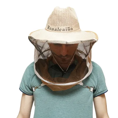 Maschera per apicoltura con busto di protezione per api - immagine 3