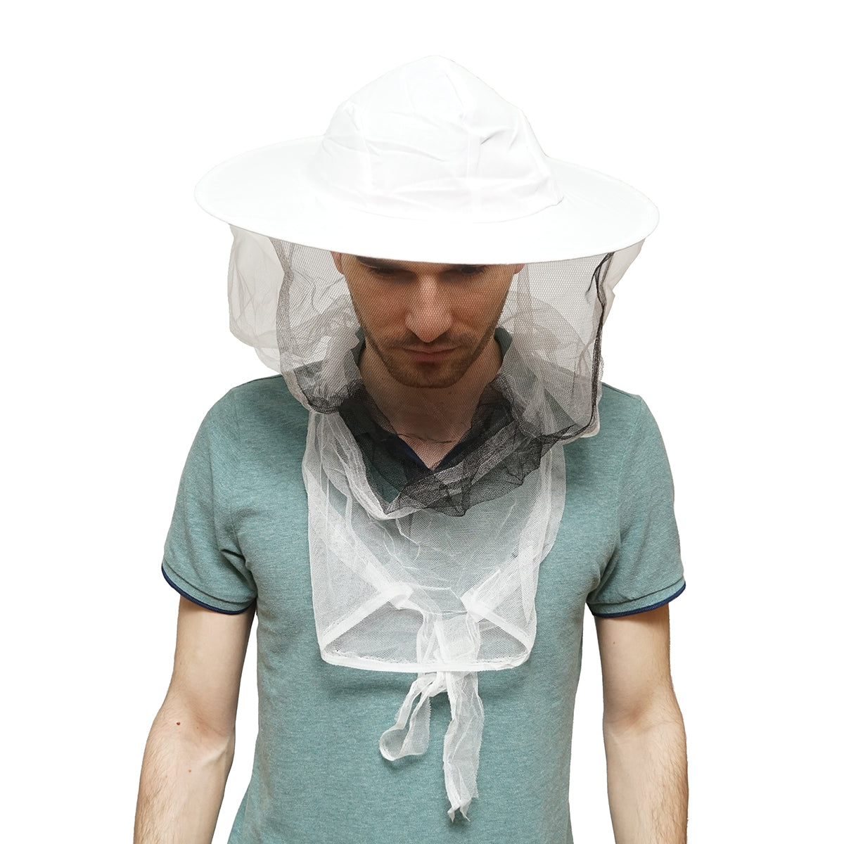 Maschera protettiva per apicoltura con laccio per il collo - immagine 4