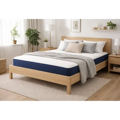 Materasso ortopedico THOR 160x200x20 cm in schiuma ecologica, ipoallergenico, superficie inferiore antiscivolo