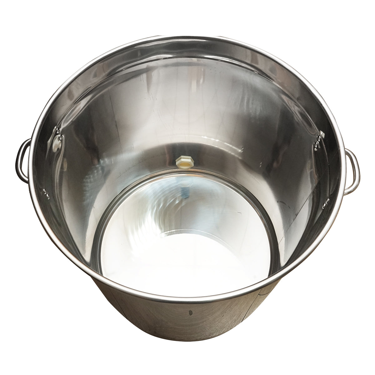 Maturatore in acciaio inox con coperchio per miele, capacità 200 kg - immagine 3