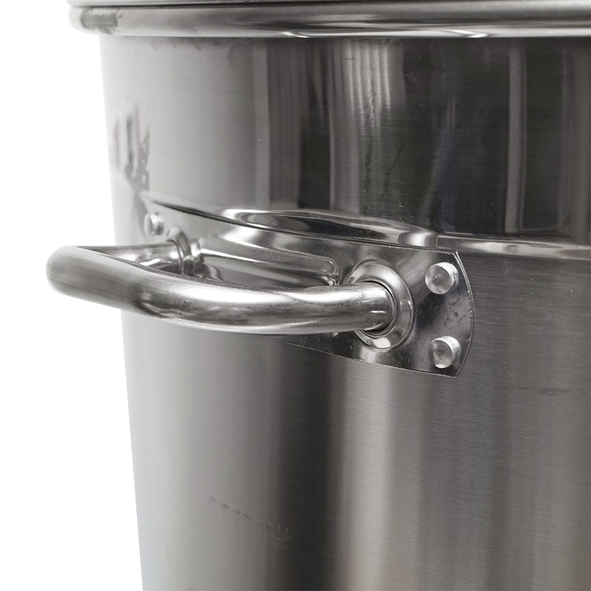 Maturatore in acciaio inox con coperchio per miele, capacità 300 kg - immagine 3