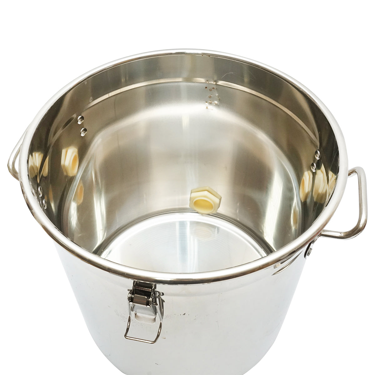 Maturatore in acciaio inox con coperchio per miele, capacità 40 kg - immagine 4