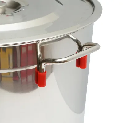 Maturatore in acciaio inox con coperchio per miele, capacità 50 kg - immagine 5