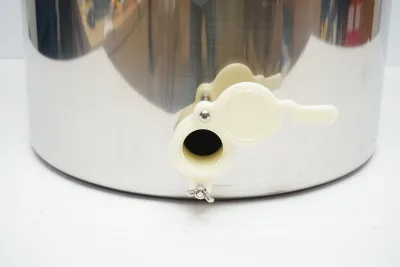 Maturatore in acciaio inox con coperchio per miele, capacità 50 kg - immagine 4
