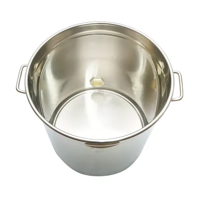 Maturatore in acciaio inox con coperchio per miele, capacità 50 kg - immagine 2