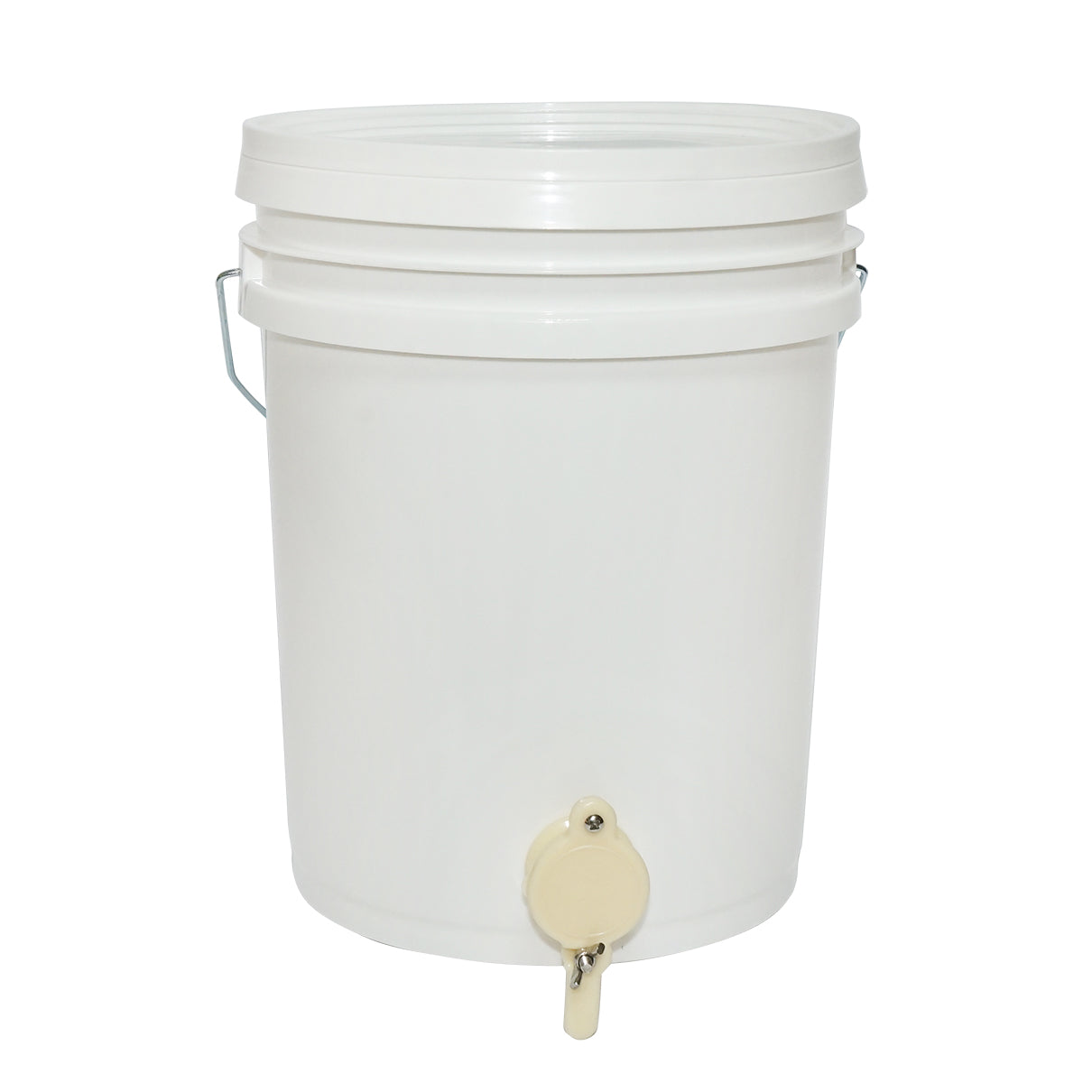 Maturatore per miele da 20 litri in plastica con rubinetto