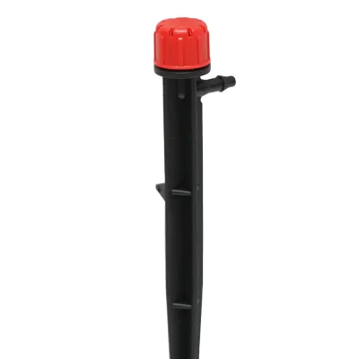 Microaspersore regolabile 0-70l/h con asta da 15cm per sistemi di irrigazione - immagine 3