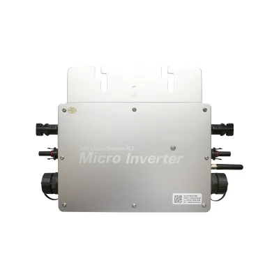Microinverter per 2 pannelli solari fotovoltaici 300W, 230V, WiFi, IP65, MPPT - immagine 2