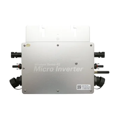 Microinverter per pannelli solari fotovoltaici 800W, 230V, WiFi, IP65, MPPT - immagine 2