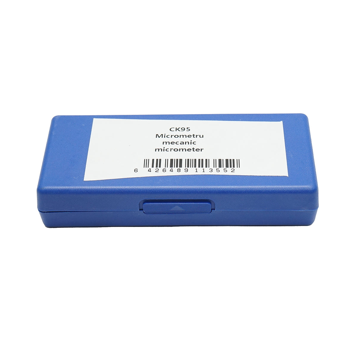 Micrometro meccanico per esterni con telaio smaltato, metrico 0-25 mm - immagine 4