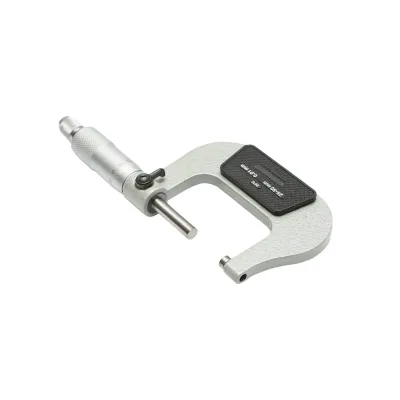 Micrometro meccanico per esterni con telaio smaltato, metrico 25-50 mm - immagine 3
