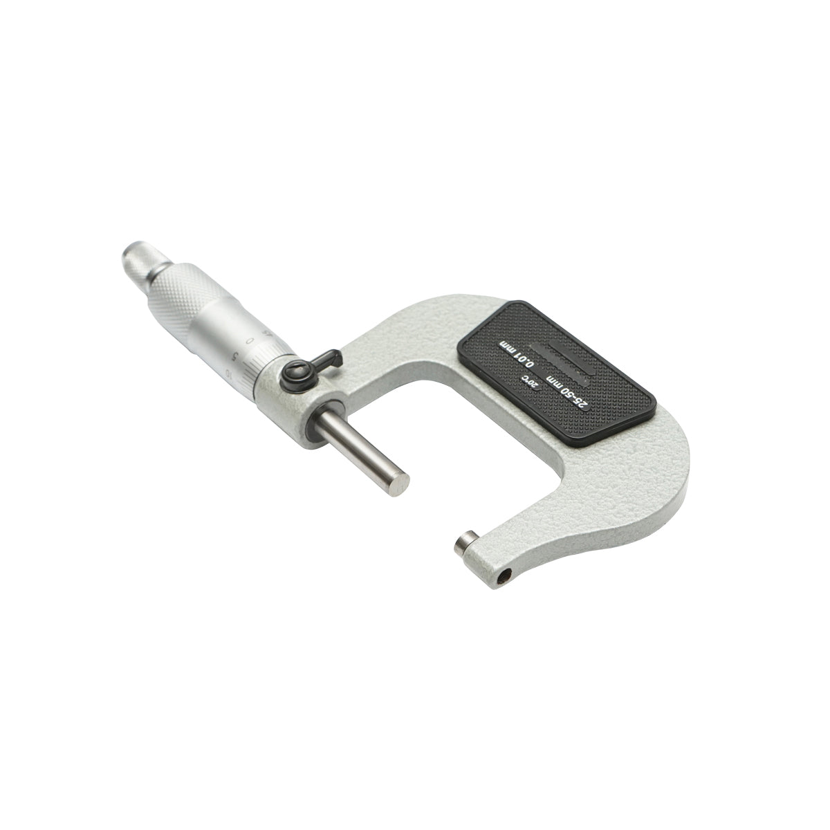Micrometro meccanico per esterni con telaio smaltato, metrico 25-50 mm - immagine 3