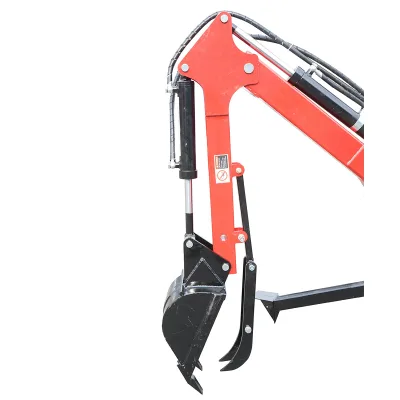 Mini escavatore per Quad con motore 15CV, 420CC a benzina, rimorchiabile, rotazione a 360 gradi, Escavatore per ATV - immagine 4