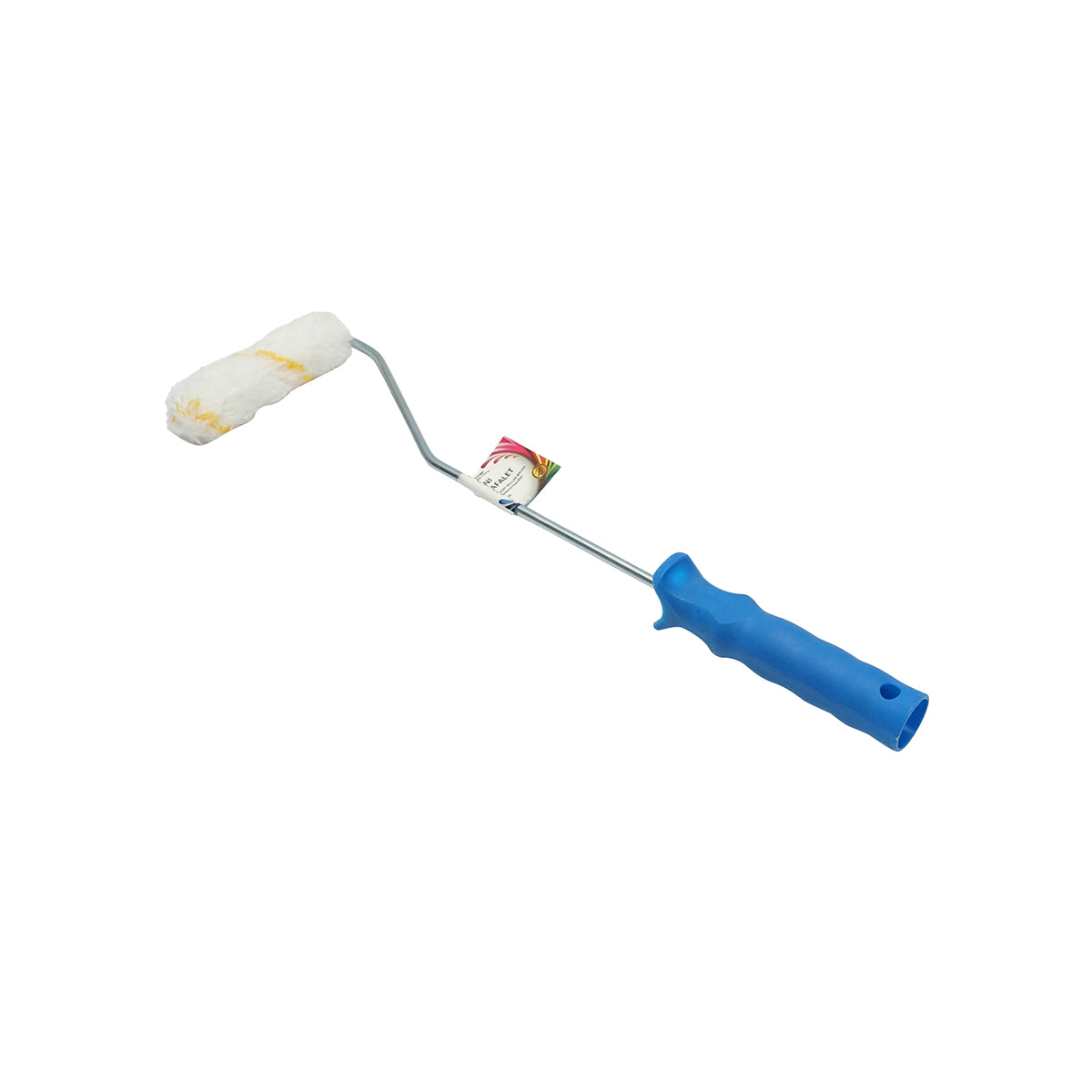 Mini rullo con filo giallo, lunghezza 10 cm