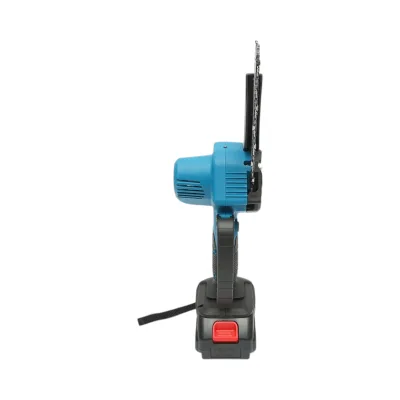 Mini sega elettrica con 2 batterie 24V, 2Ah agli ioni di litio, lama da 6 pollici (150 mm), velocità 4000 giri/min. Breckner Germany - immagine 6