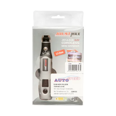 Mini smerigliatrice dritta 4,2 V 15000 giri/min con batteria da 600 mAh JoustMax - immagine 4