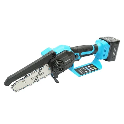 Minisega elettrica 500W con batteria agli ioni di litio da 21V, diametro di taglio 180mm - immagine 4