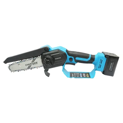 Minisega elettrica 500W con batteria agli ioni di litio da 21V, diametro di taglio 180mm - immagine 3
