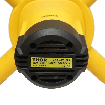 Miscelatore elettrico THOR – 1400W, 220V per vernice, malta e adesivi - immagine 6