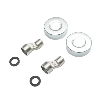 Miscelatore monocomando per vasca e doccia, montaggio esterno, cartuccia in ceramica, cromo lucido - immagine 5
