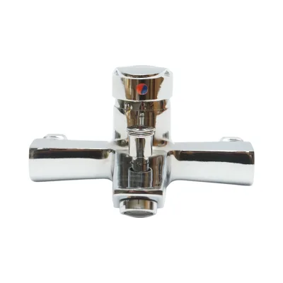 Miscelatore monocomando per vasca/doccia, montaggio a parete, cartuccia in ceramica, finitura cromata lucida. - immagine 5