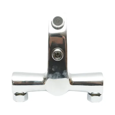 Miscelatore monocomando per vasca/doccia, montaggio a parete, cartuccia in ceramica, finitura cromata lucida. - immagine 3