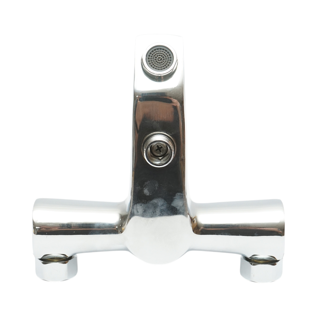 Miscelatore monocomando per vasca/doccia, montaggio a parete, cartuccia in ceramica, finitura cromata lucida. - immagine 3
